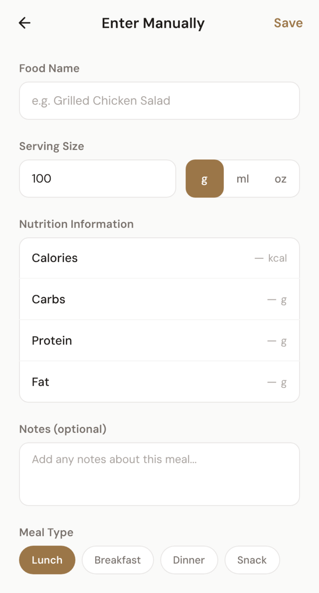 App UI